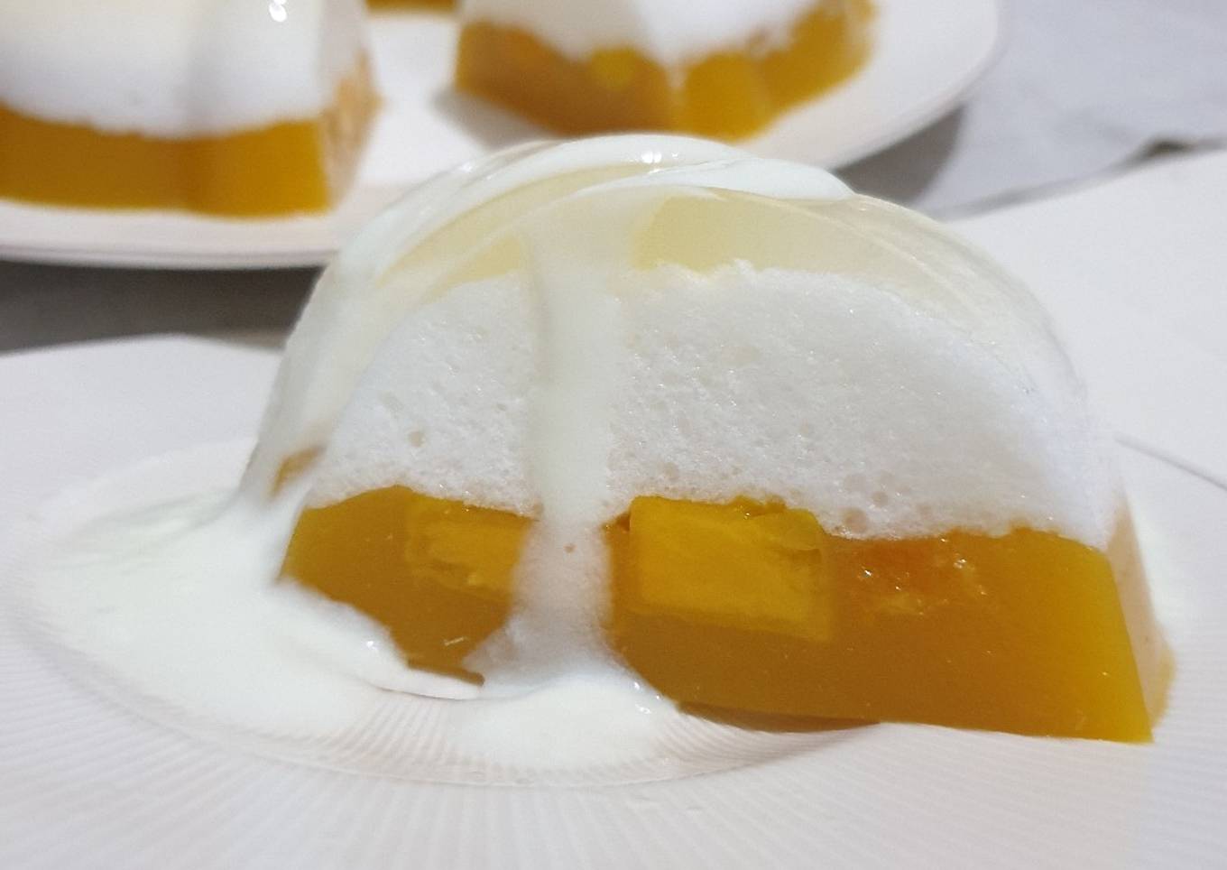 Puding mangga