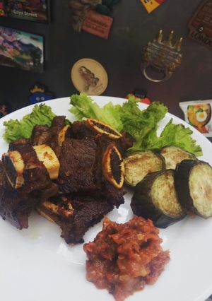 Foto resep Iga goreng penyet
