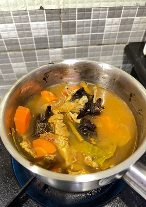 Foto resep Tomyam Jamur kuping ayam udang