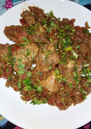 A picture of Smoked Saucy Chicken.