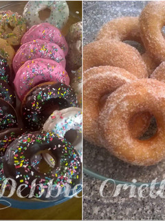 Una foto de Rosquitas o donas fáciles sin levadura 😘😉
