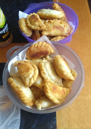 Una foto de Empanadas caseras con masa de hojaldre