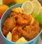 Cara Gampang Membikin Resep Udang goreng oats saus lemon yang Uenak Anti Ribet, Sempurna