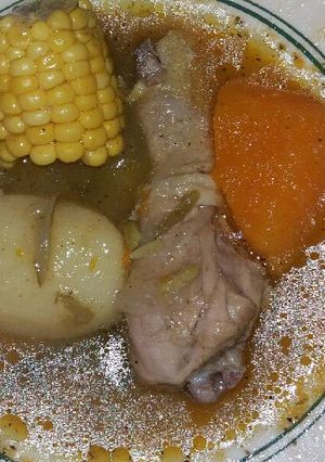 Una foto de Cazuela de ave con chuchoca