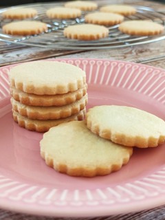 Una foto de Galletas de almendra y vainilla