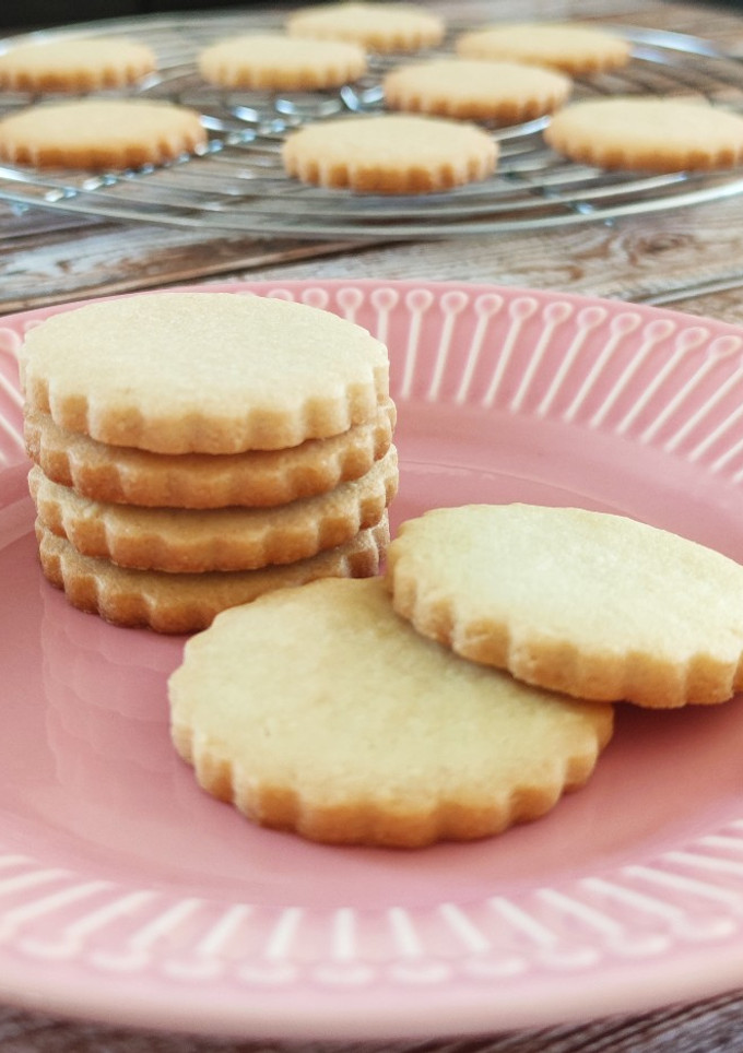 Una foto de Galletas de almendra y vainilla