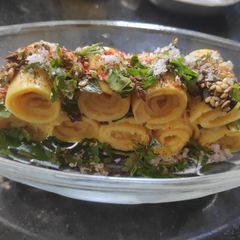 Khandvi Rolls A picture of Khandvi Rolls.