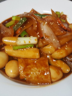 韓式辣炒年糕 的食譜成品照片