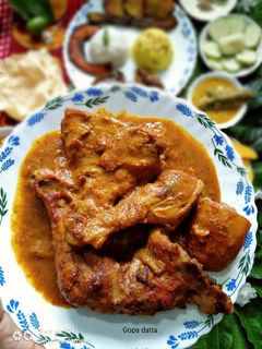 দহি চিকেন কারি (Dahi chicken kari recipe in bengali) রেসিপির প্রধান ছবি