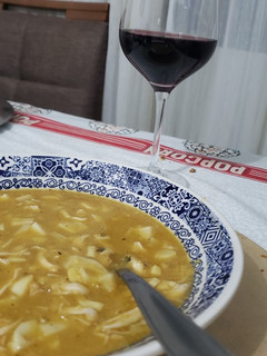 Foto de Caldo de milho com frango e palmito