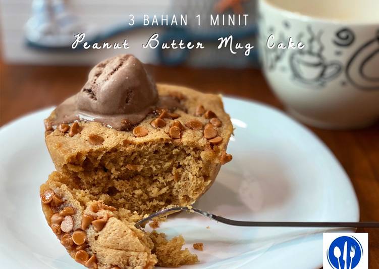 Resep Peanut Butter Mug Cake Anti Gagal