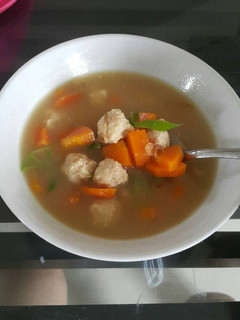 Foto resep Soup bakso babi