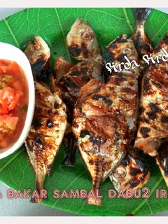 Foto resep Ikan bubara bakar sambal dabu2 iris