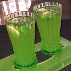 A picture of Mint leave juice.