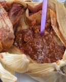 Tamal de chichilo oaxaqueño