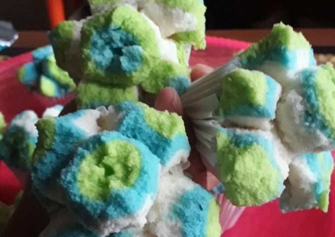 Anti Ribet, Bikin Bolu kukus mekar sprite terbahak bahak😁 1 telur Kekinian