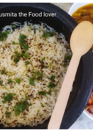 A picture of Zeera rice.