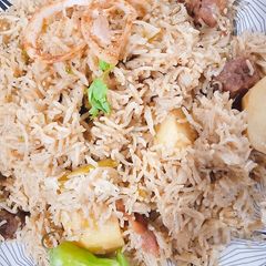 Beef Pulao A picture of Beef Pulao.