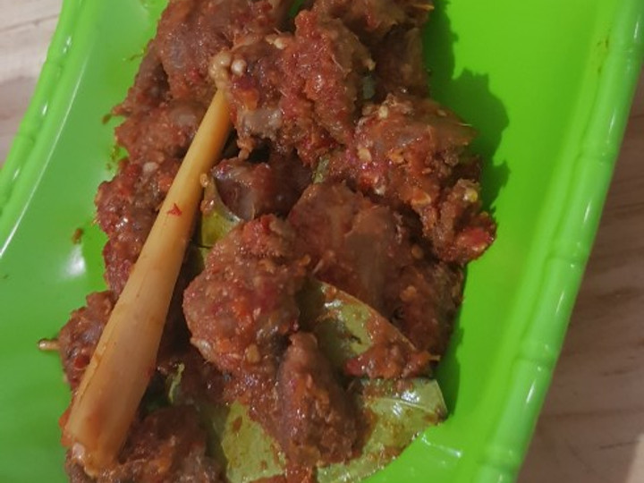 Langkah Mudah untuk Membuat Krengsengan pedas daging kambing Anti Gagal