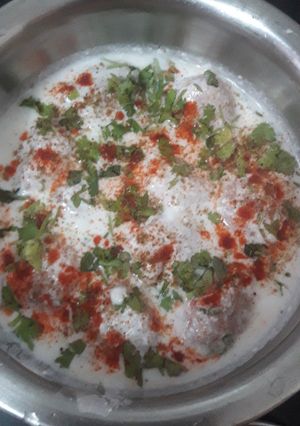 A picture of Dahi vade💕💕💕.