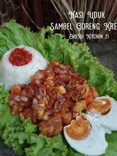 Foto resep Nasi uduk Sambel Goreng Krecek