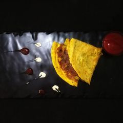 Raw Mango Chutney Dosa A picture of Raw Mango Chutney Dosa.