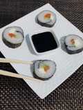 Sushi casero de salmón rosado 🇯🇵👏👩‍🍳