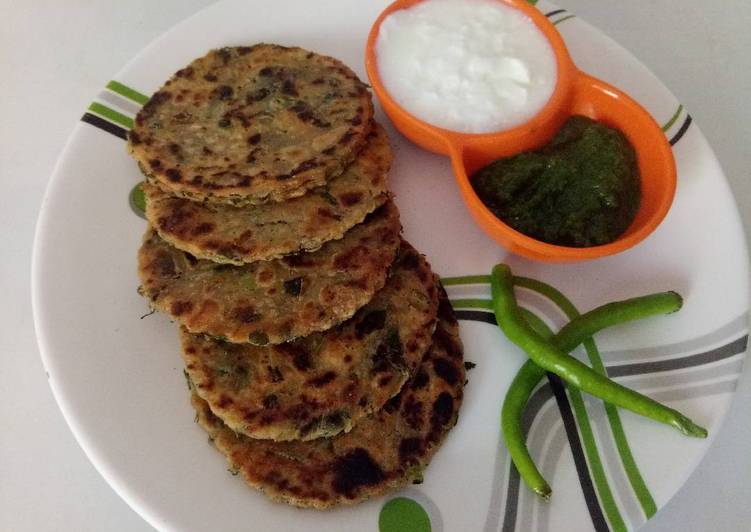 Methi missi roti