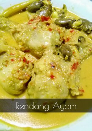 Foto resep Rendang Ayam