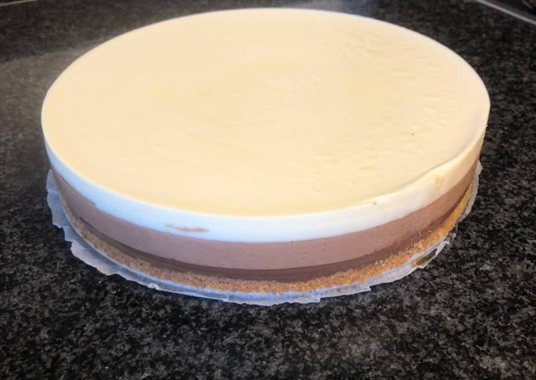 Tarta tres chocolates (Mambo/Thermomix)