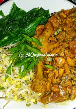 Foto resep Mie ayam ijo