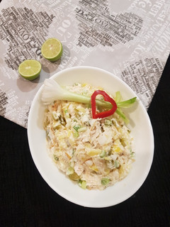 عکسی از دستور سالاد مرغ و پیازچه