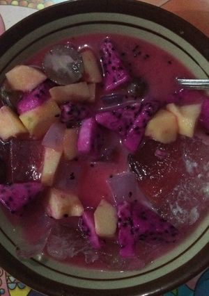 Foto resep Sup buah sederhana