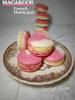 Foto resep Macaroon Tepung Terigu (Metode French Maringue)