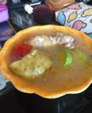 Caldo de Pollo con verduras