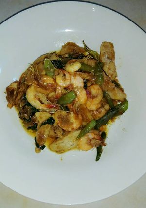 Foto resep Otak2 udang saus pedas manis