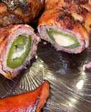 Jalapeño poppers con carne molida