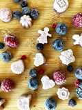 Bonbons Gelados de Leite Condensado sem açúcar com Morangos #gelado #bonbon #morangos
