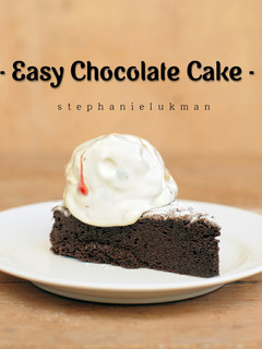 Foto resep Easy Chocolate Cake / Kue Cokelat cuma 2 Bahan / Flourless Cake