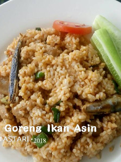 Foto resep Nasi goreng ikan asin