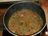 Lentejas con verduras
