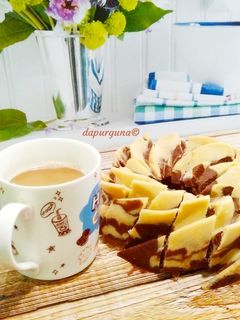 Foto resep Marmer Cake No Oven