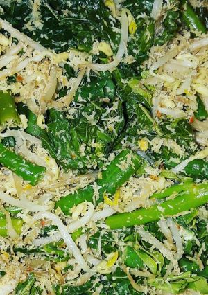 Foto resep Urap kacang,kangkung,daun singkong,touge