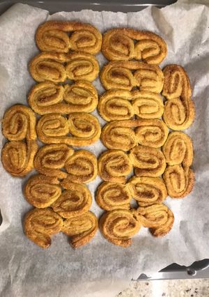 Φωτογραφία της συνταγής Palmier με ζάχαρη και κανέλα Κεϋλάνης