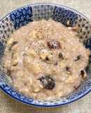 皮蛋瘦肉燕麥粥