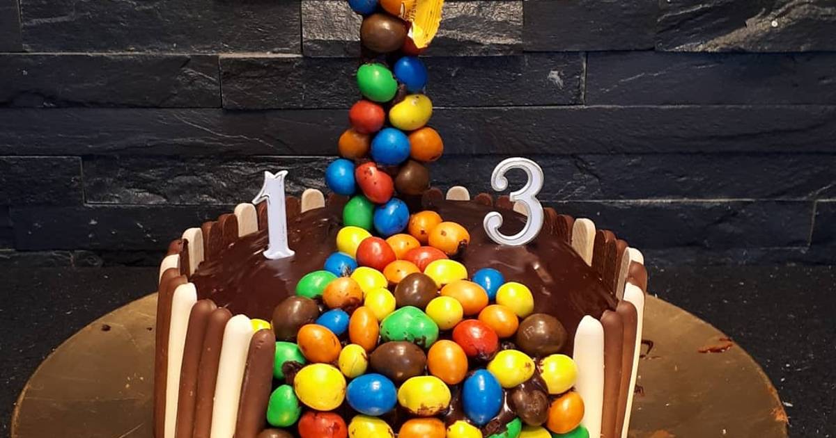 Gravity Cake De Mamounettecook Cookpad