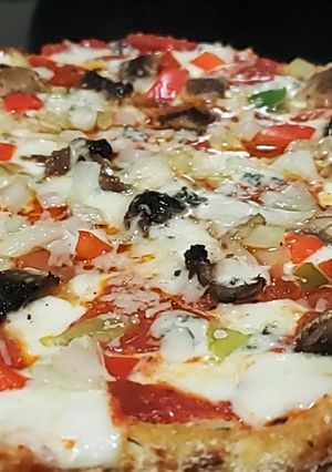 Una foto de Pizza /versión keto 🍕