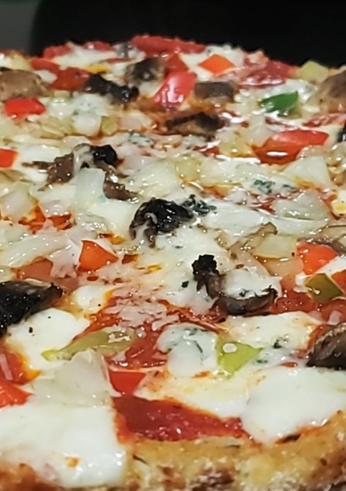 Una foto de Pizza /versión keto 🍕