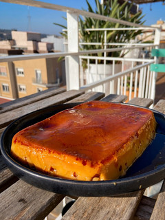 Una foto de Flan de huevo