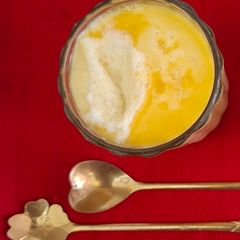 A picture of Mango Lassi 🥭Best For Summer Cooler Drink ☀️.